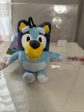 Bluey Plush Clip-On Toy - Kids Plush with zipper NWT